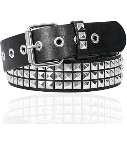 Tastetreasure 3 Pcs Y2K Grunge Accessories Set, Punk Emo Faux